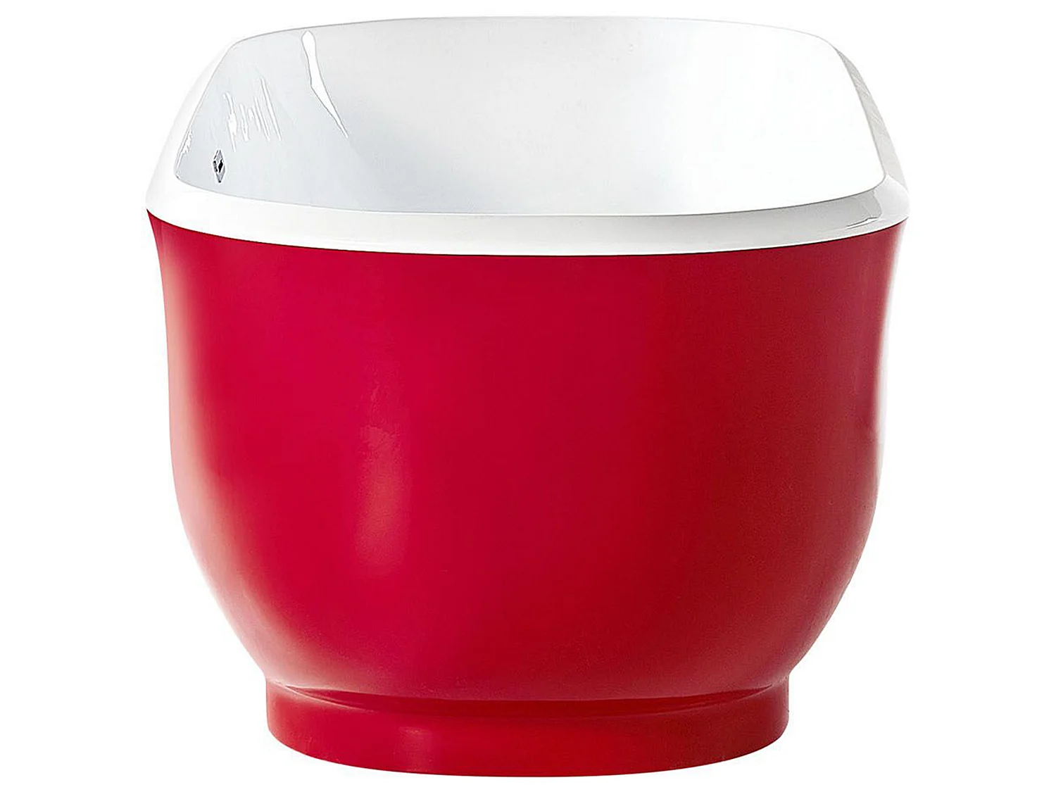 Baignoire îlot TESORO 170 x 77 cm Rouge