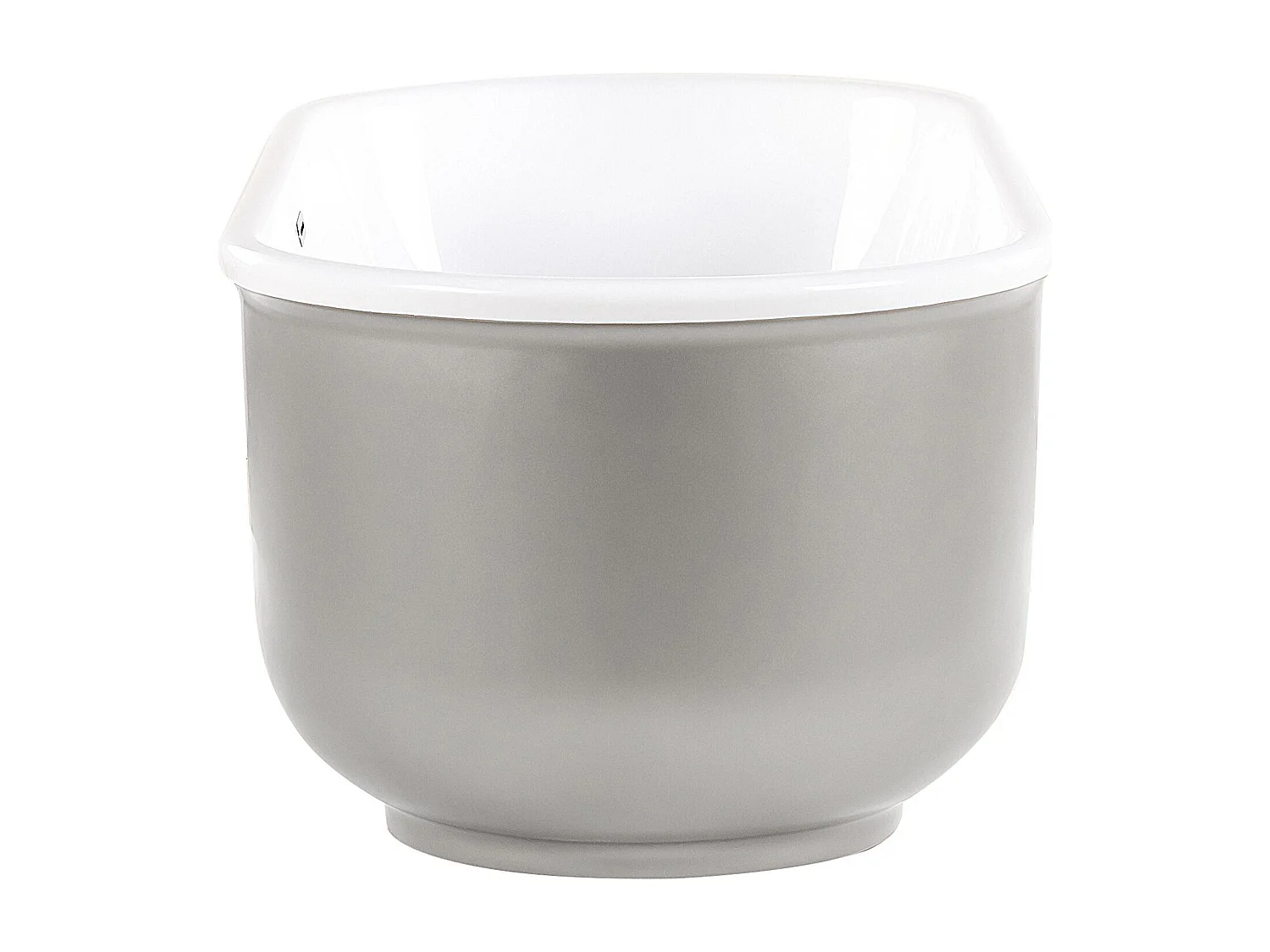 Vrijstaand bad PINEL 170 x 80 cm Zilver