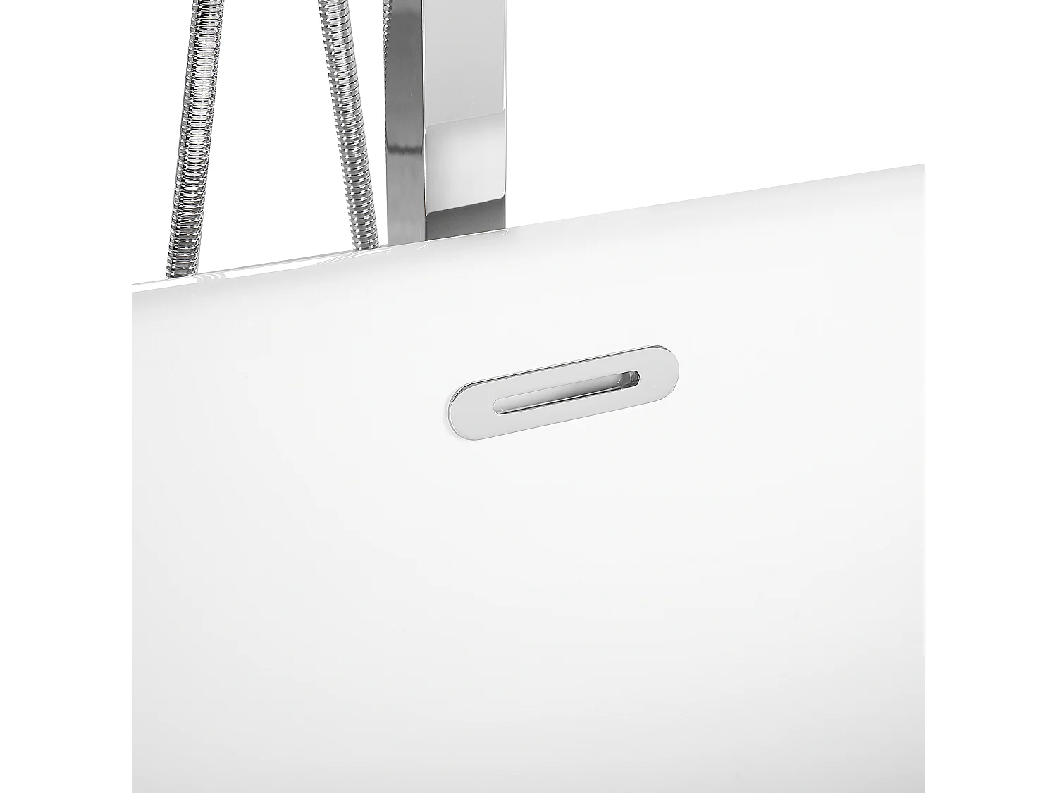 Vrijstaand bad PINEL 170 x 80 cm Zilver