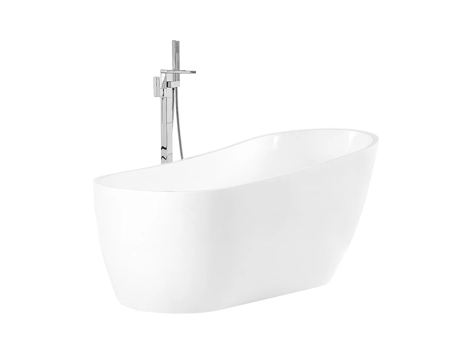 Vrijstaand bad SOLARTE 170 x 78 cm Wit