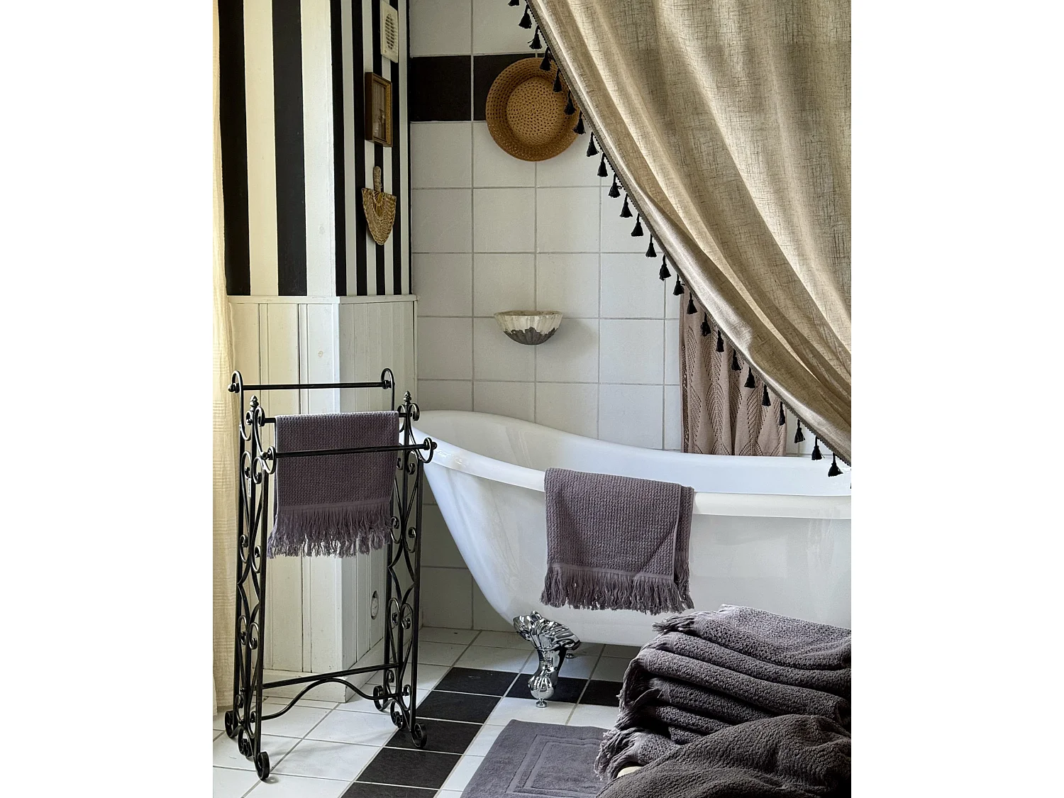 Baignoire îlot CAYMAN 153 x 77 cm Blanc