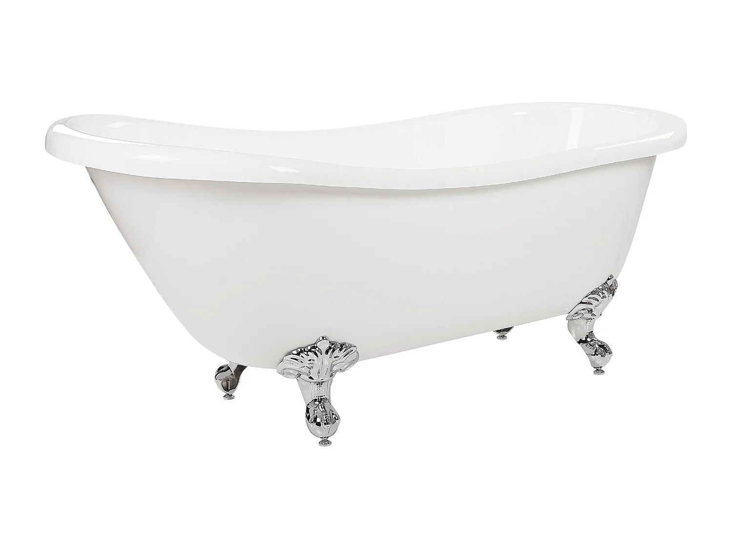 Banheira autónoma CAYMAN 1530 x 770 mm Branco