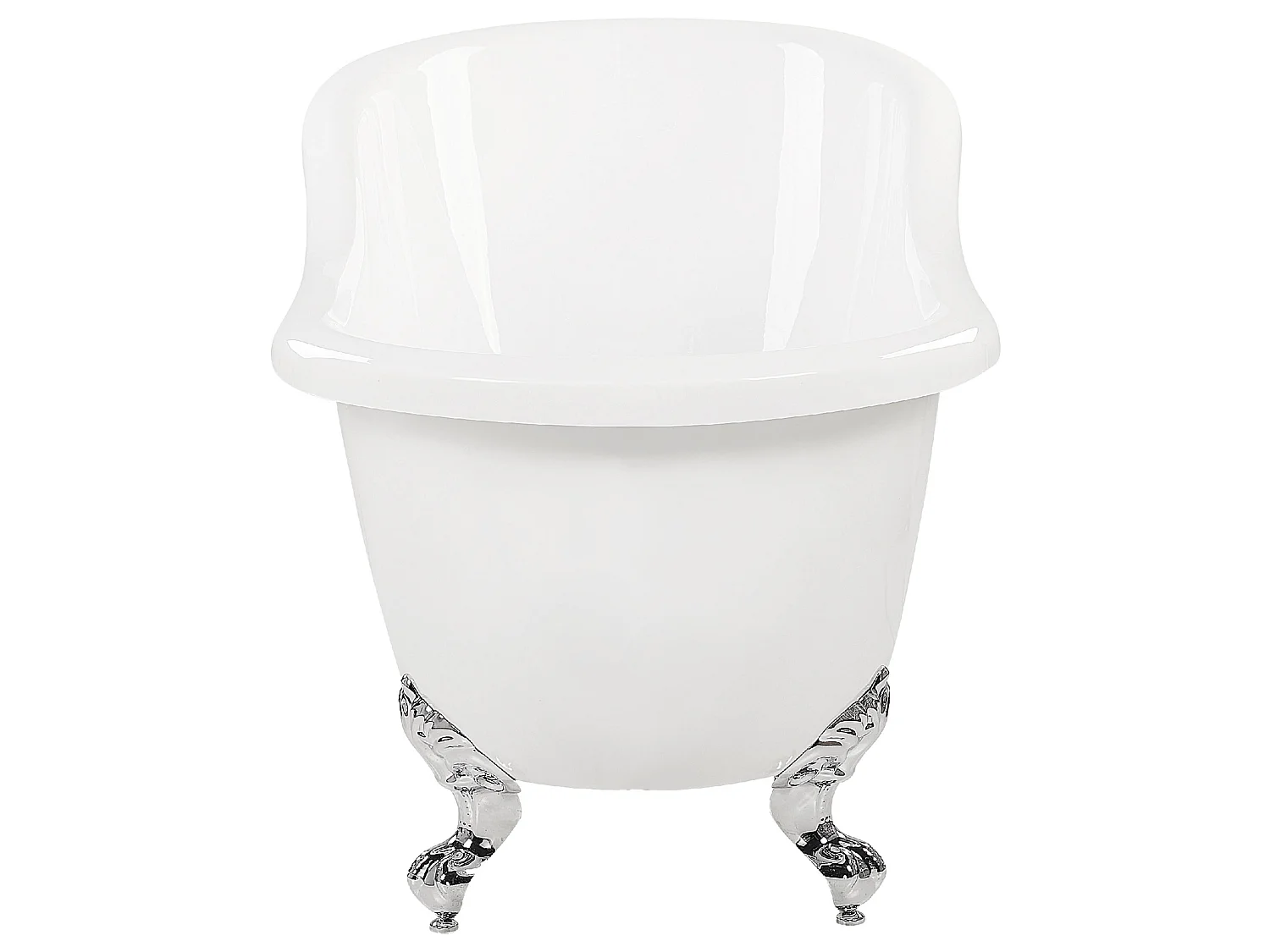 Freistehende Badwanne CAYMAN 153 x 77 cm Weiss