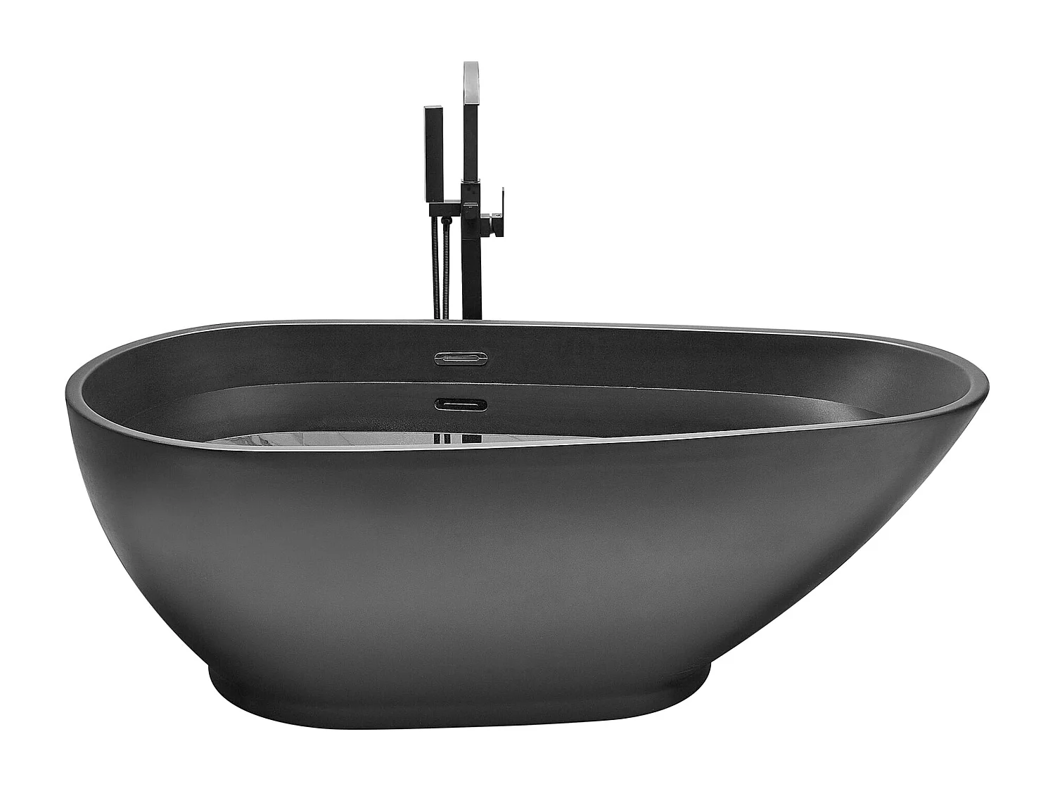 Baignoire îlot GUIANA 173 x 82 cm Noir