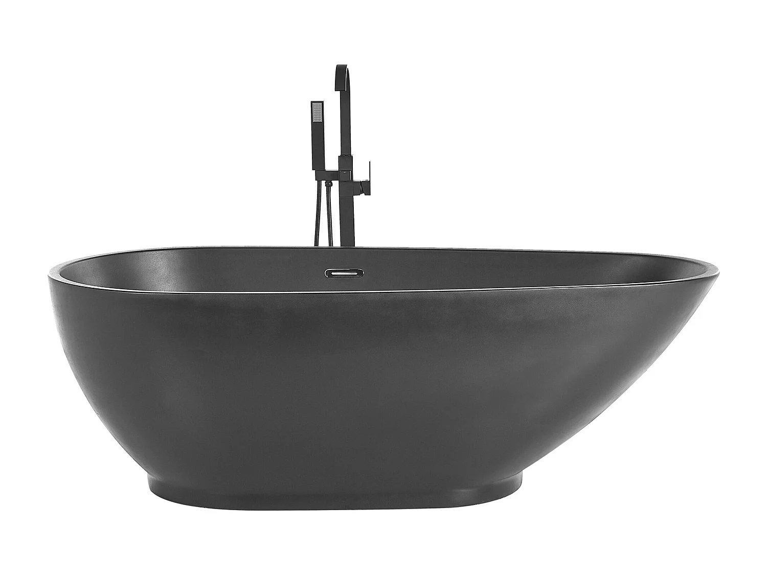Baignoire îlot GUIANA 173 x 82 cm Noir