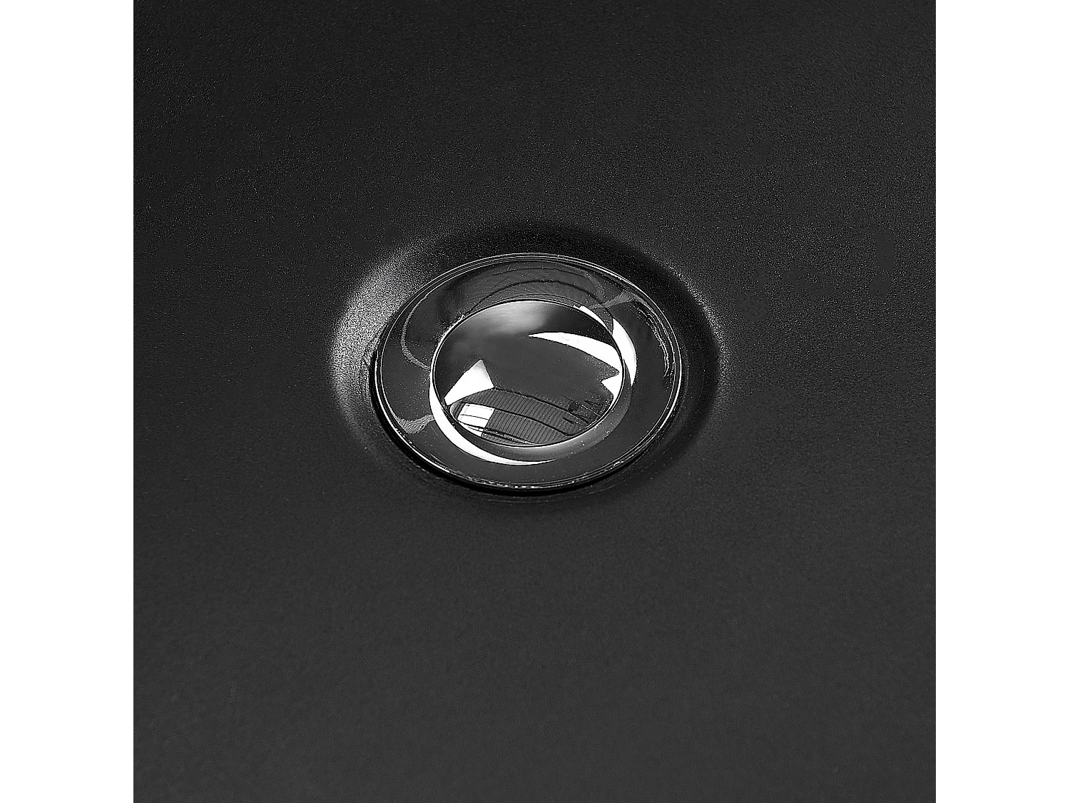 Vrijstaand bad GUIANA 173 x 82 cm Zwart