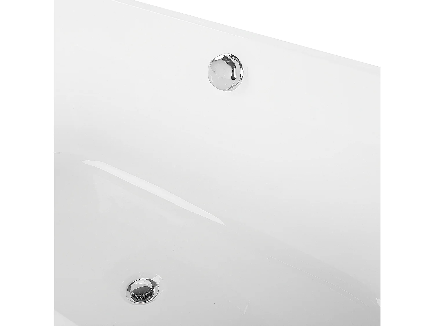 Vrijstaand bad CATALINA 170 x 75 cm Wit