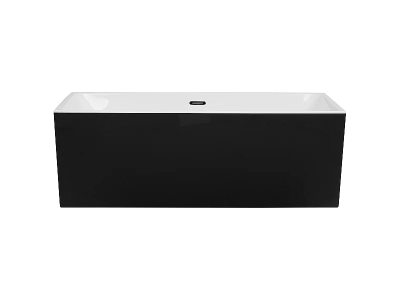 Wanna wolnostojąca RIOS 170 x 80 cm Czarny