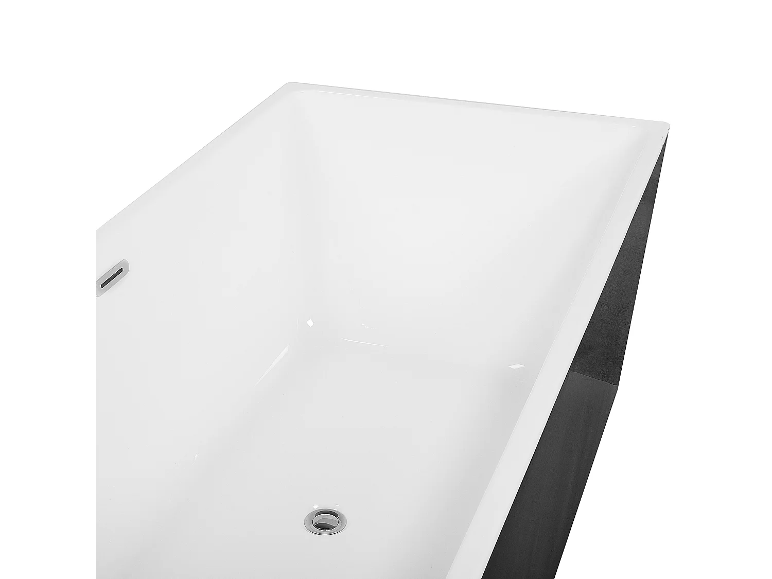 Wanna wolnostojąca RIOS 170 x 80 cm Czarny