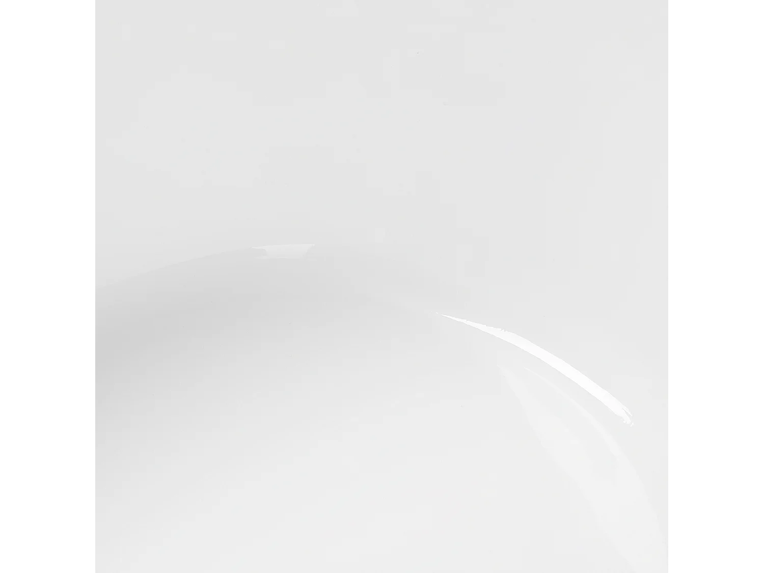 Baignoire îlot GUIANA 173 x 82 cm Noir/blanc