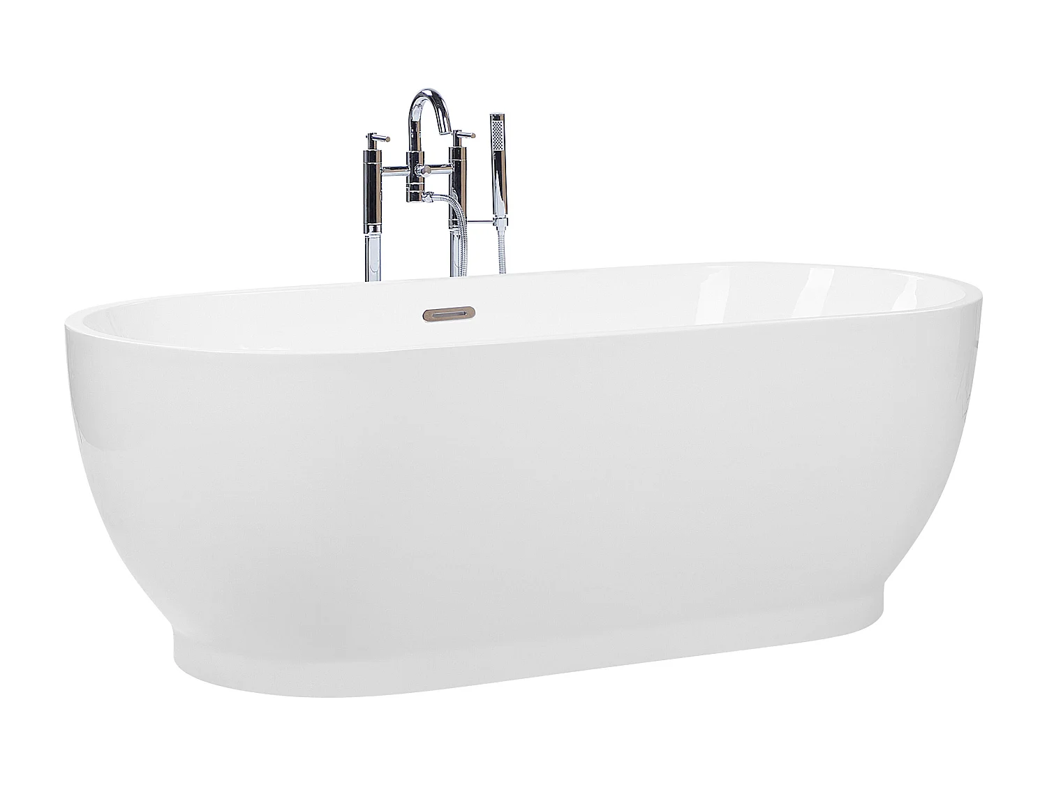 Vrijstaand bad LEVERA 170 x 78 cm Wit