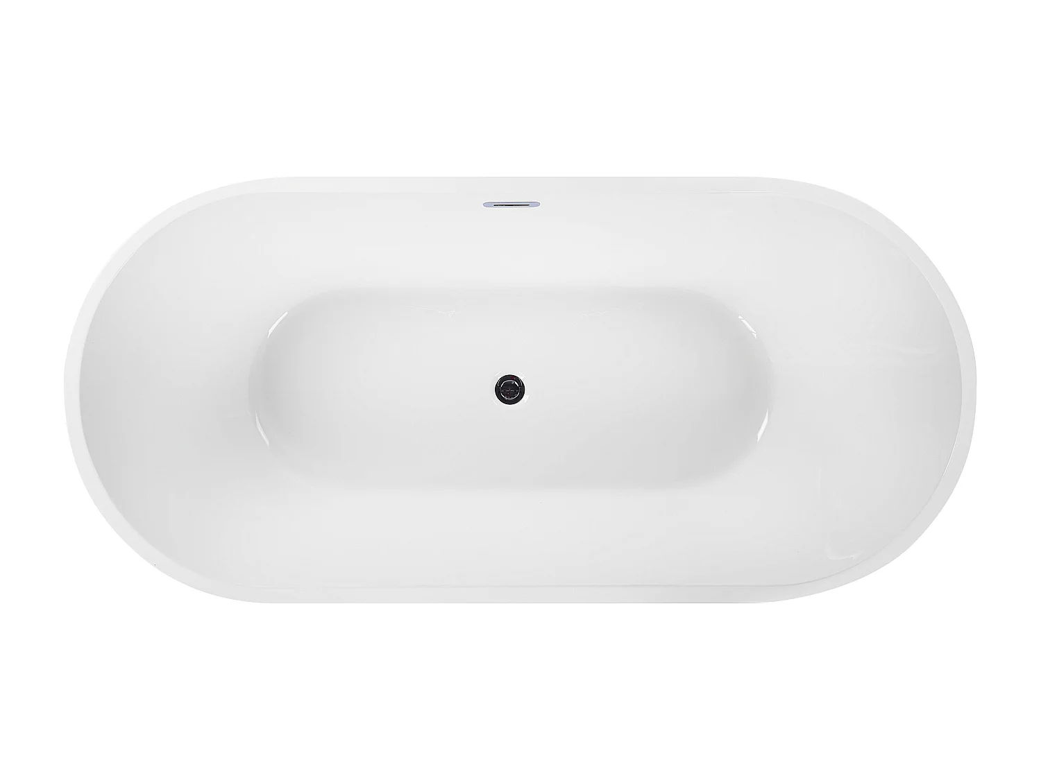 Vrijstaand bad LEVERA 170 x 78 cm Wit