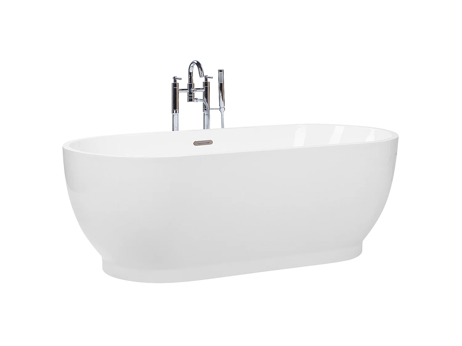 Baignoire îlot LEVERA 170 x 78 cm Blanc