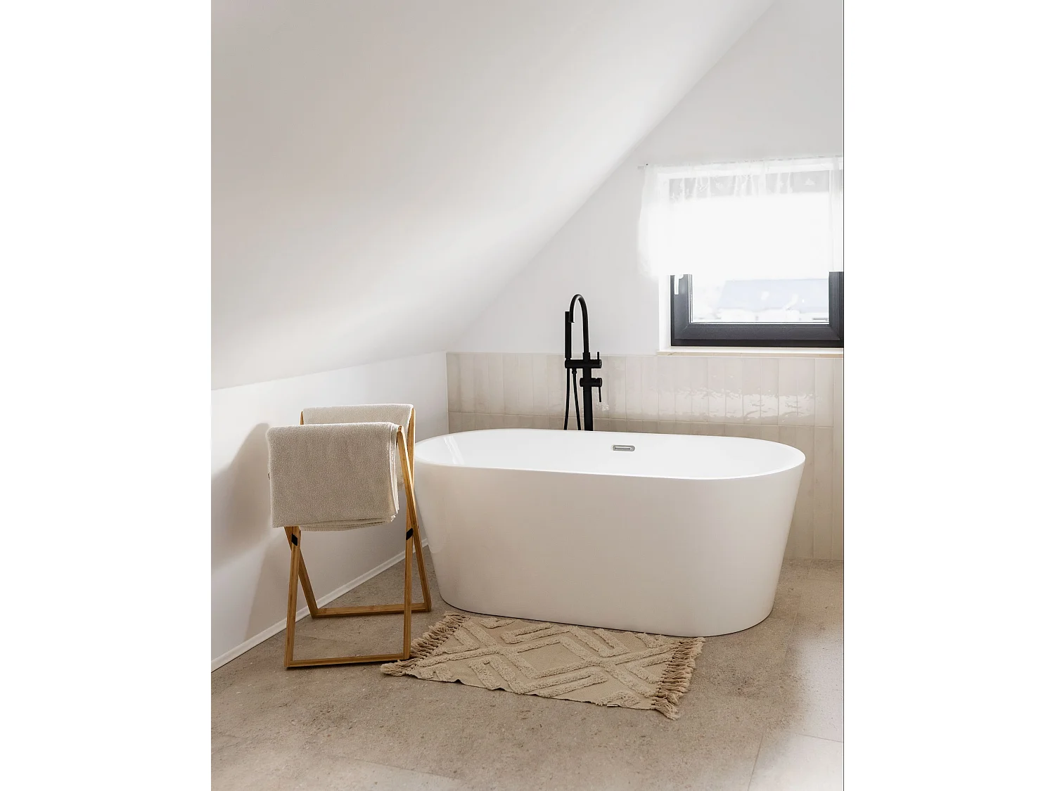 Baignoire îlot HAVANA 160 x 80 cm Blanc