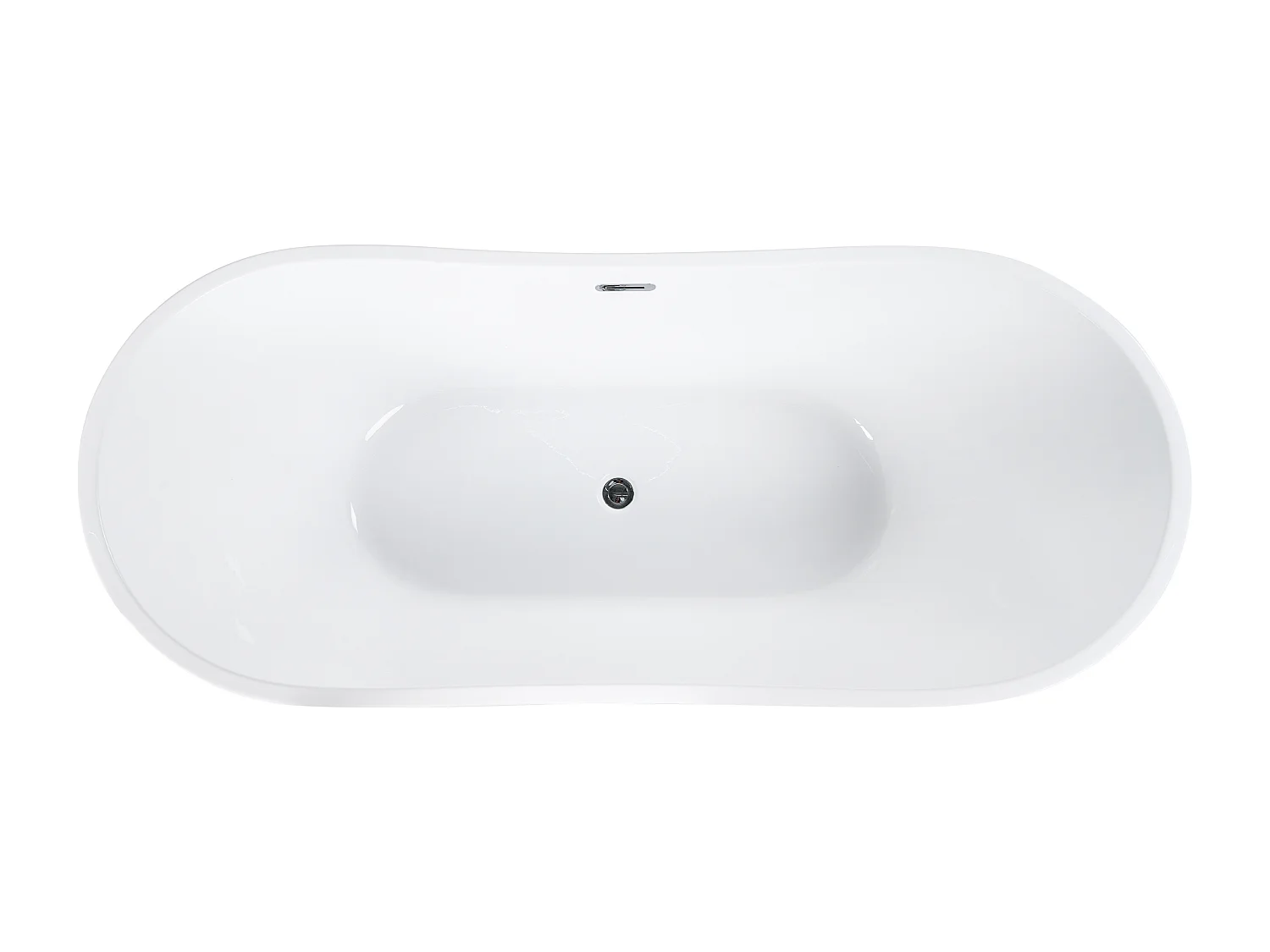 Bañera independiente ANTIGUA 170 x 77 cm Blanco