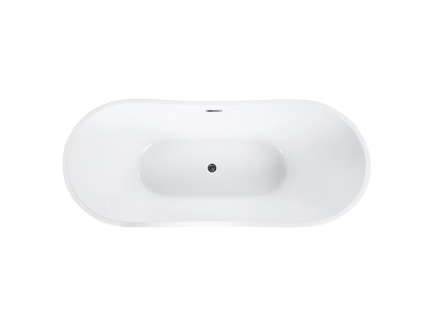Baignoire îlot ANTIGUA 170 x 77 cm Blanc