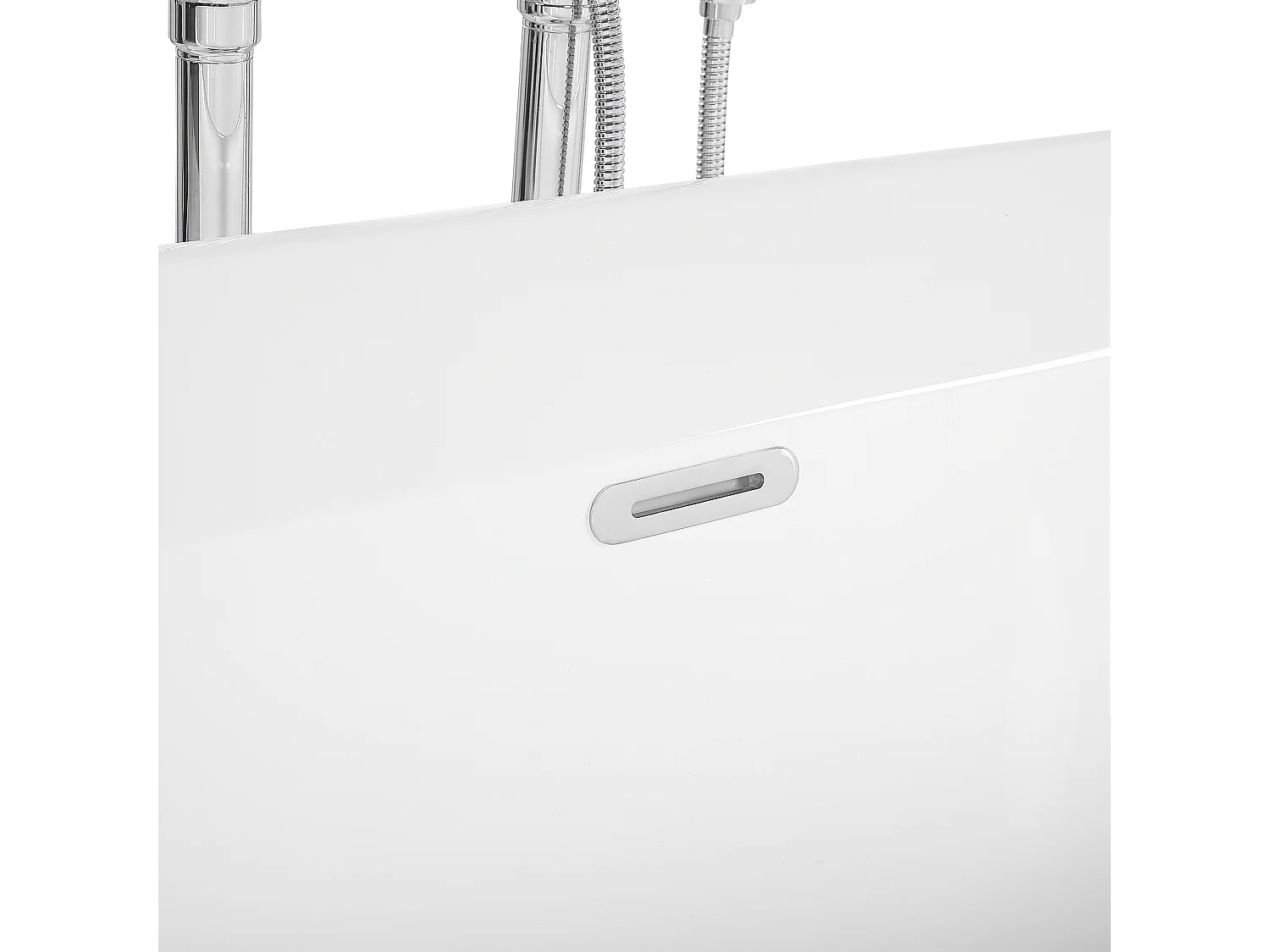 Wanna wolnostojąca OVALLE 170 x 80 cm Biały