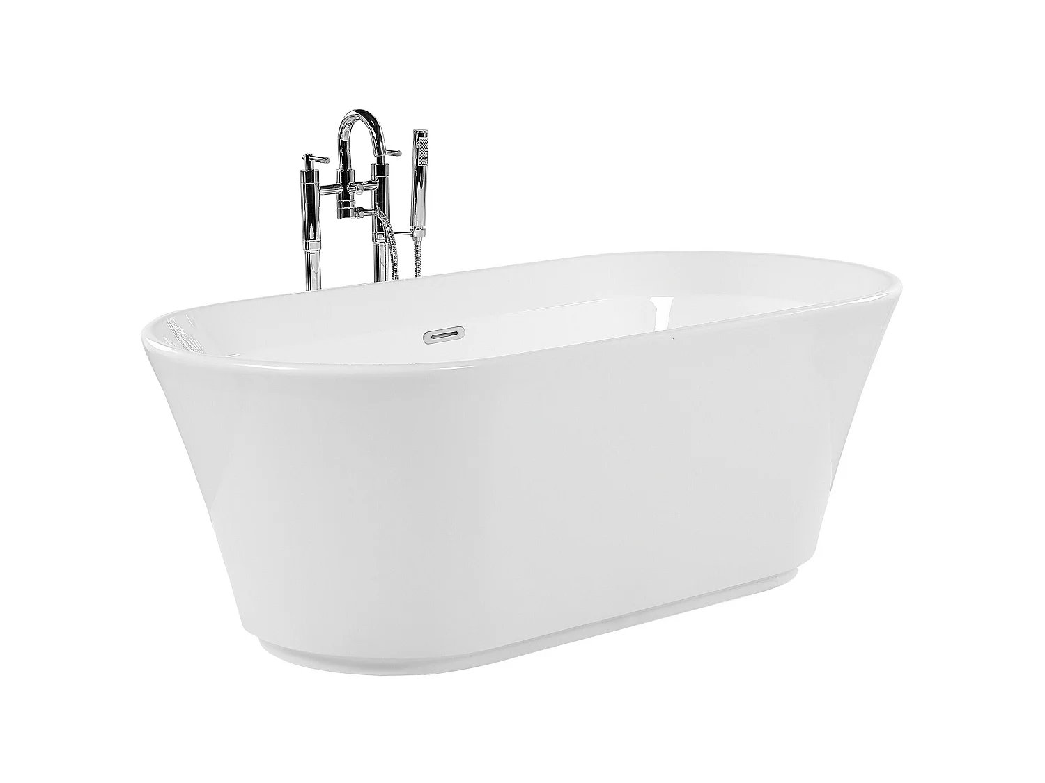 Baignoire îlot OVALLE 170 x 80 cm Blanc