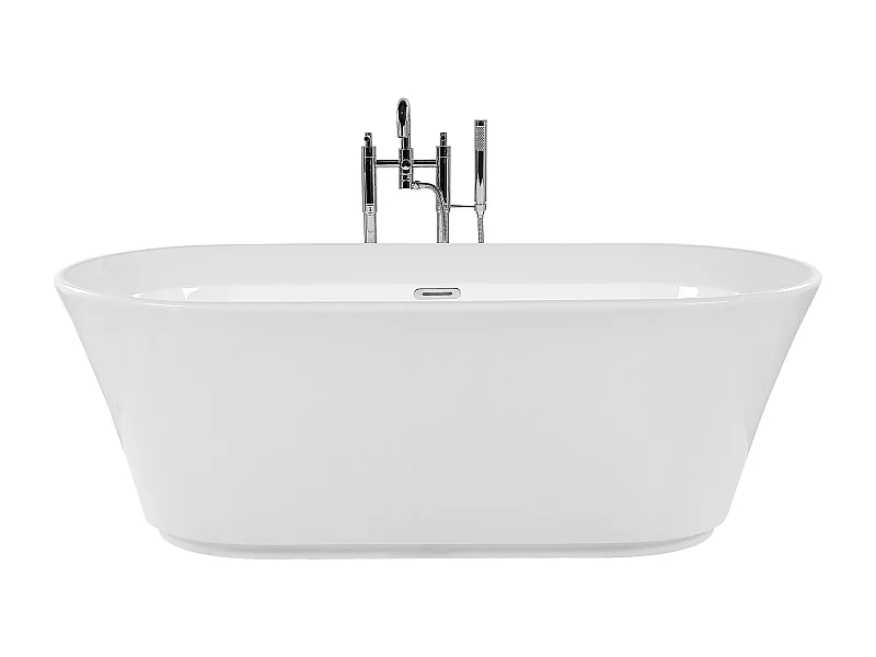 Vasca da bagno freestanding OVALLE 170 x 80 cm Bianco