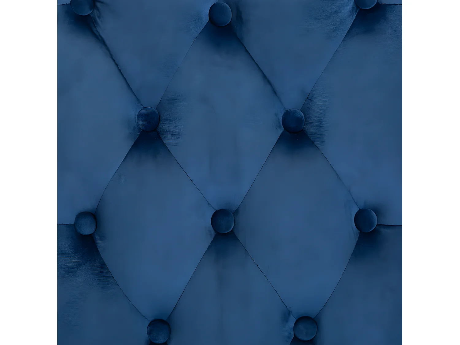 Cadeiras de jantar 4 pcs veludo azul