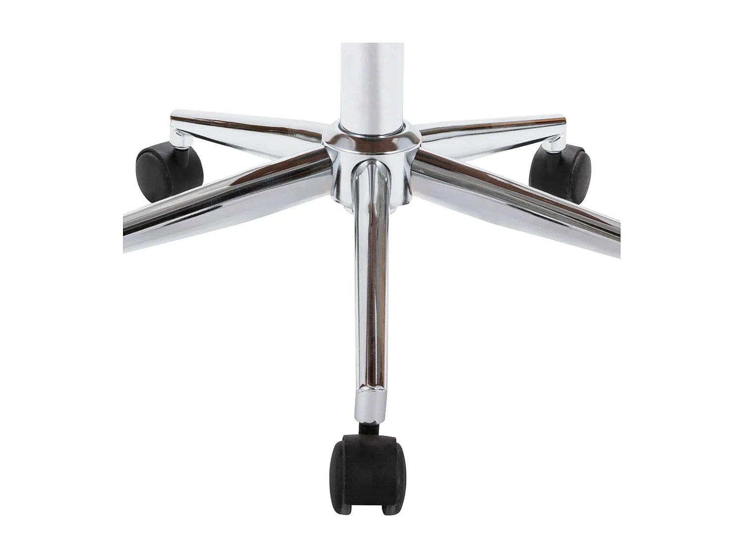 Chaises pivotantes à manger lot de 6 blanc similicuir