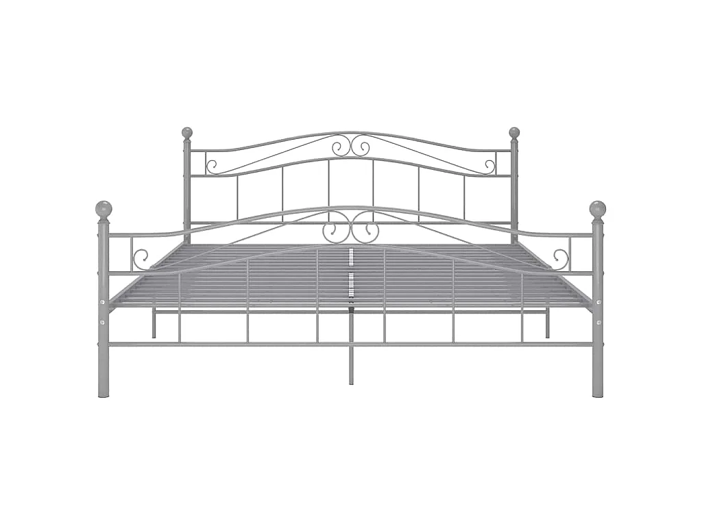 Giroletto Grigio in Metallo 160x200 cm