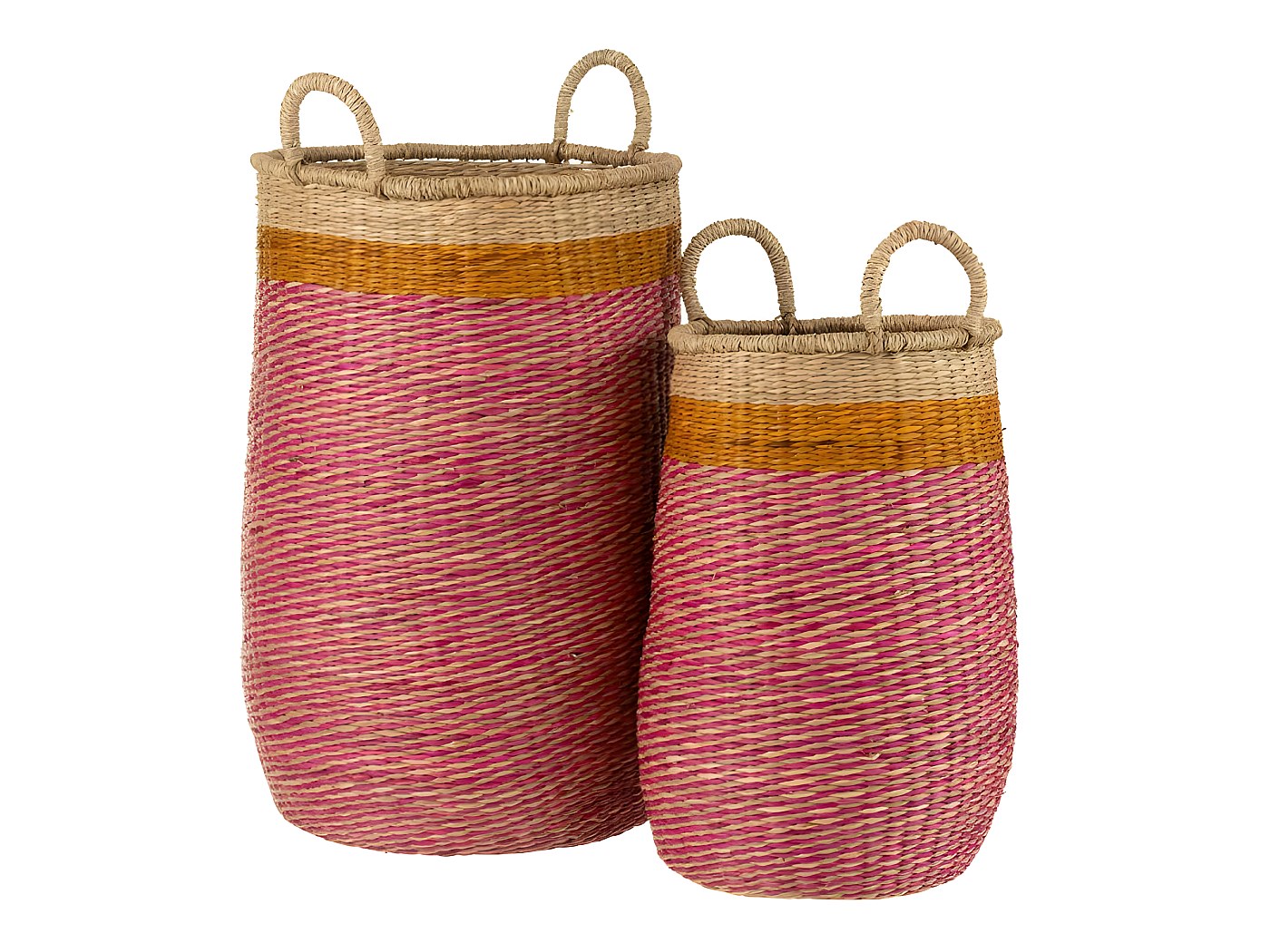 Panier de rangement - Rose ombré