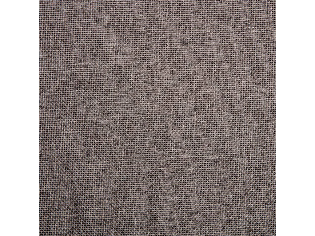 Chaise pivotante de bureau Taupe Tissu