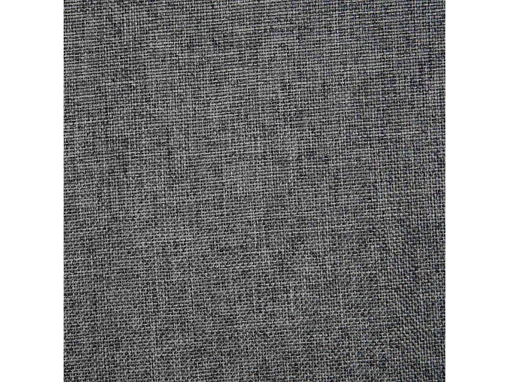 Chaise pivotante de bureau Gris foncé Tissu