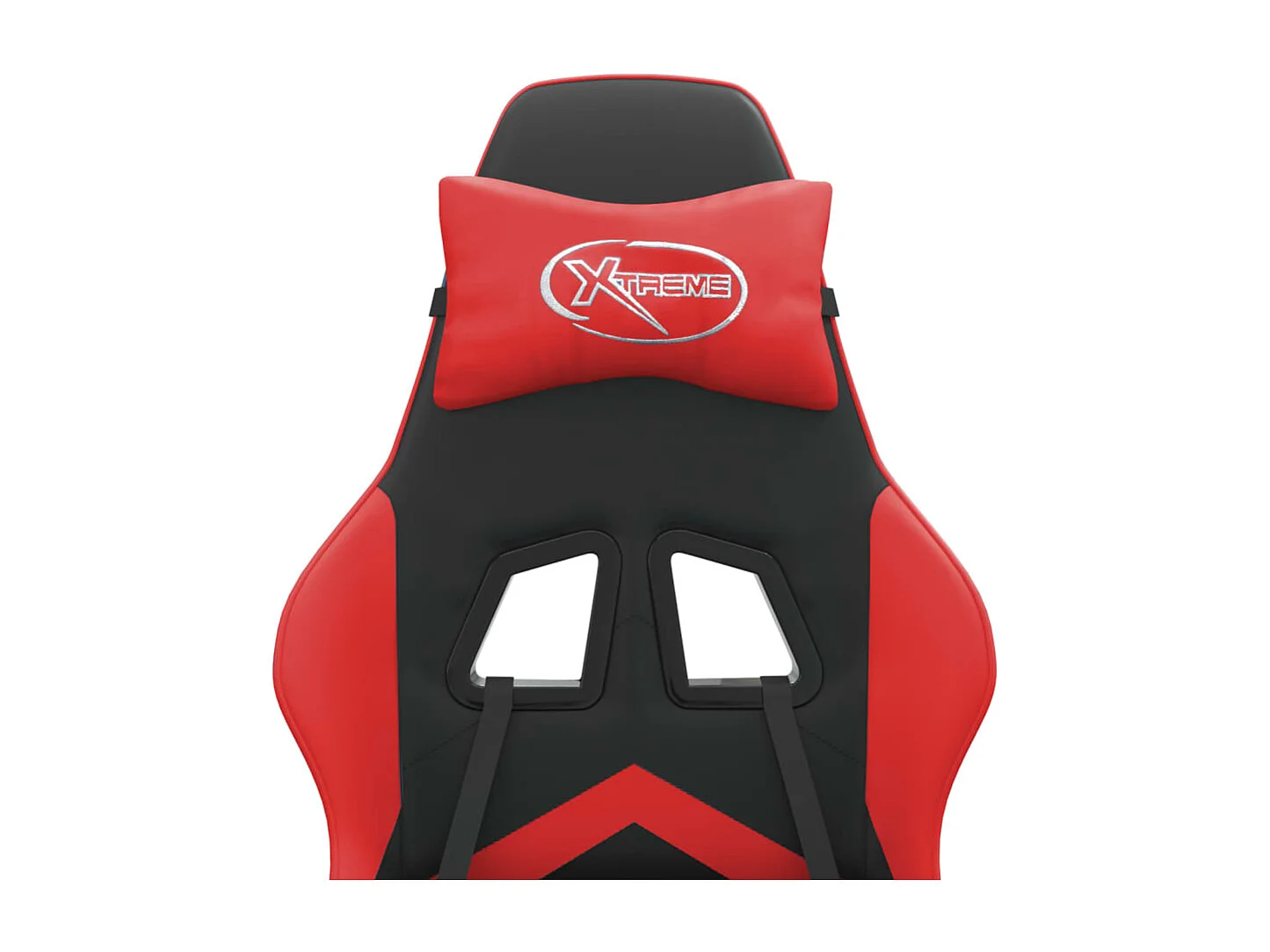 Chaise de jeu Noir et rouge Similicuir