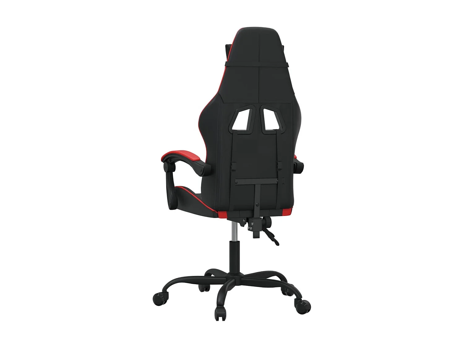 Chaise de jeu Noir et rouge Similicuir
