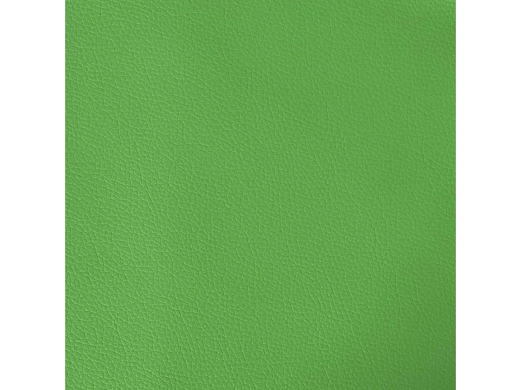 Chaise de jeu de massage et repose-pied Noir et vert Similicuir