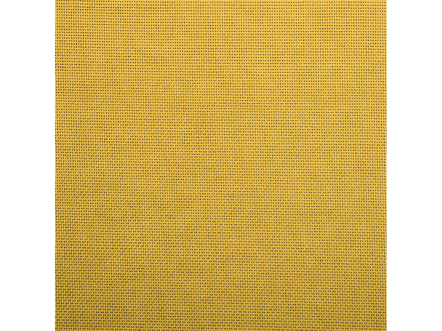 Chaise pivotante de bureau Jaune Tissu