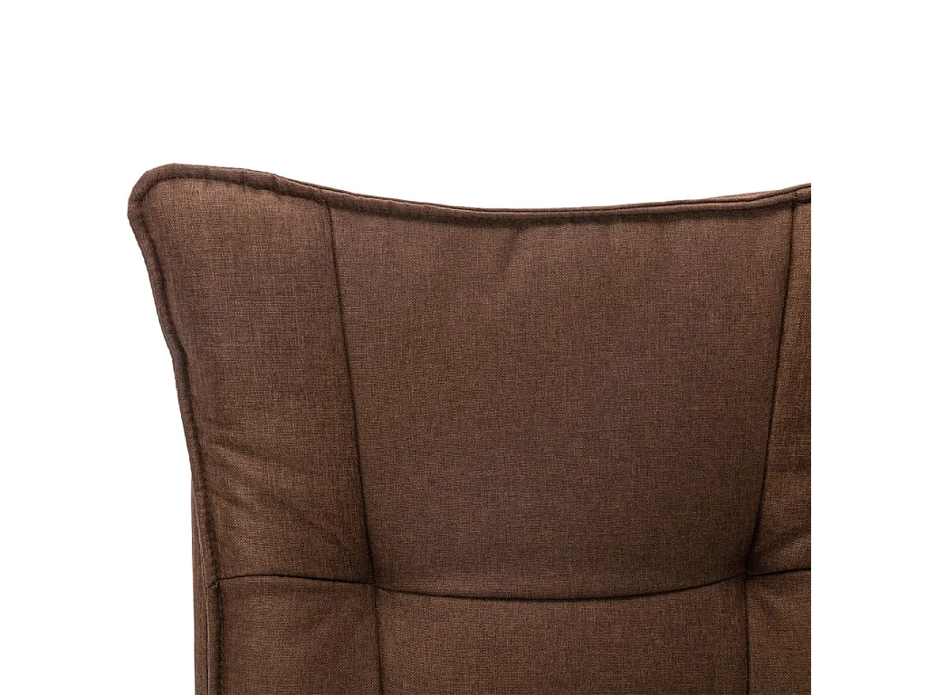 Chaise de bureau Marron Tissu