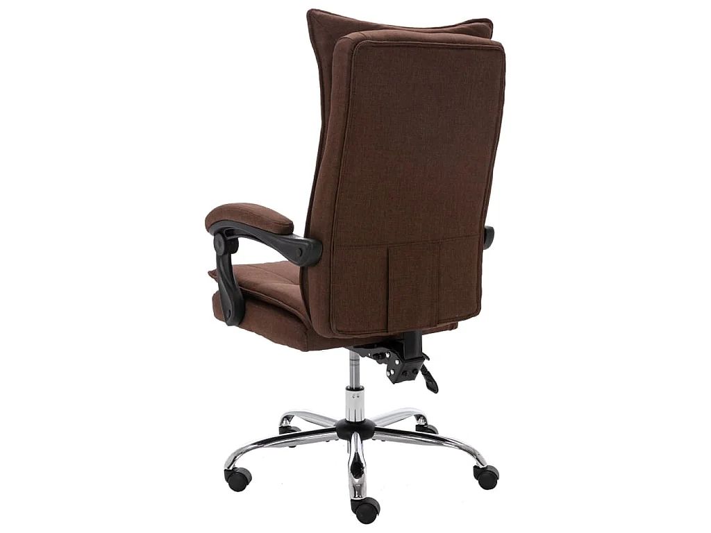 Chaise de bureau Marron Tissu