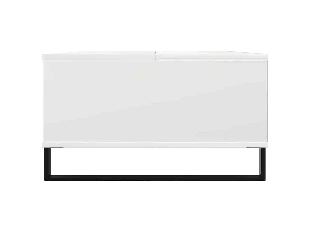 Salontafel 104x60x35 cm bewerkt hout wit