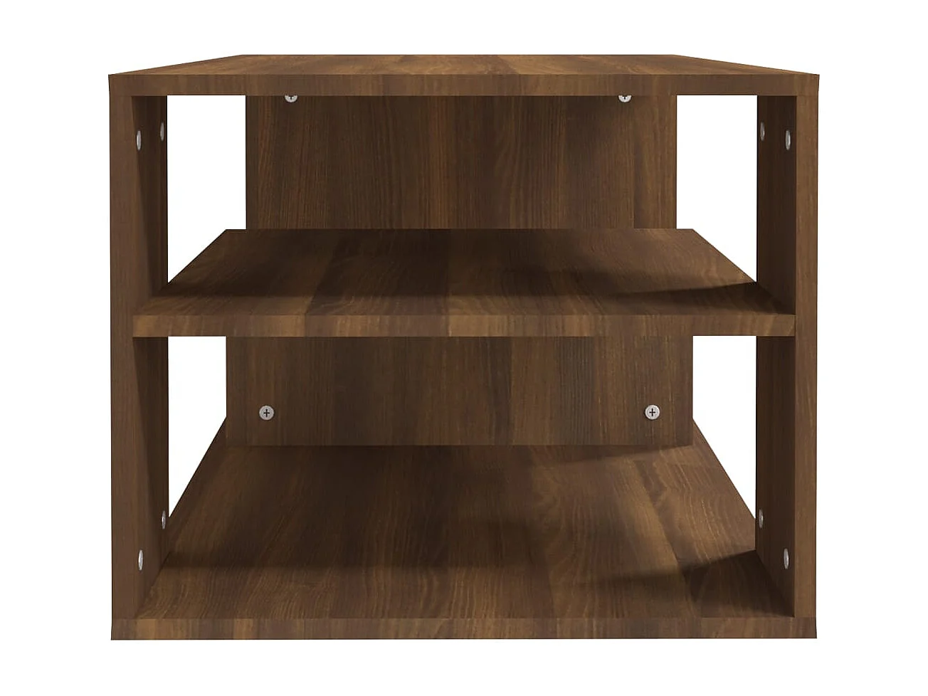 Couchtisch Braun Eichen-Optik 100x50x40 cm Holzwerkstoff