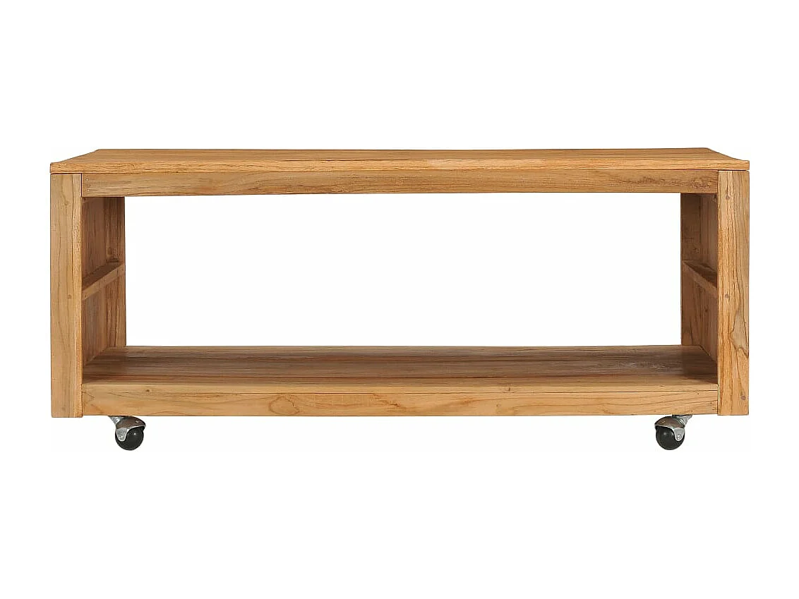 Table basse 110x60x40 cm bois de teck massif