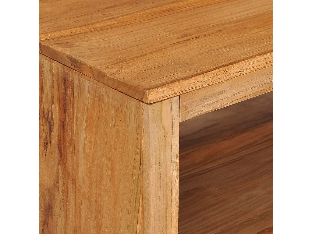 Table basse 110x60x40 cm bois de teck massif