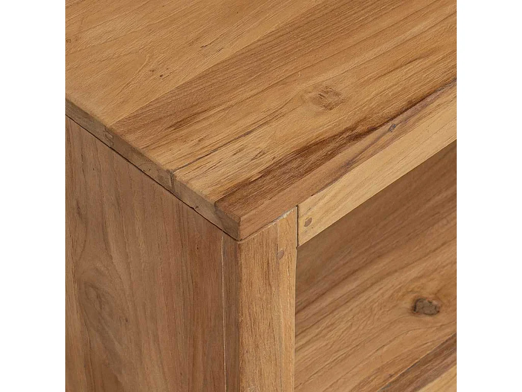Couchtisch 110x60x40 cm Massivholz Teak