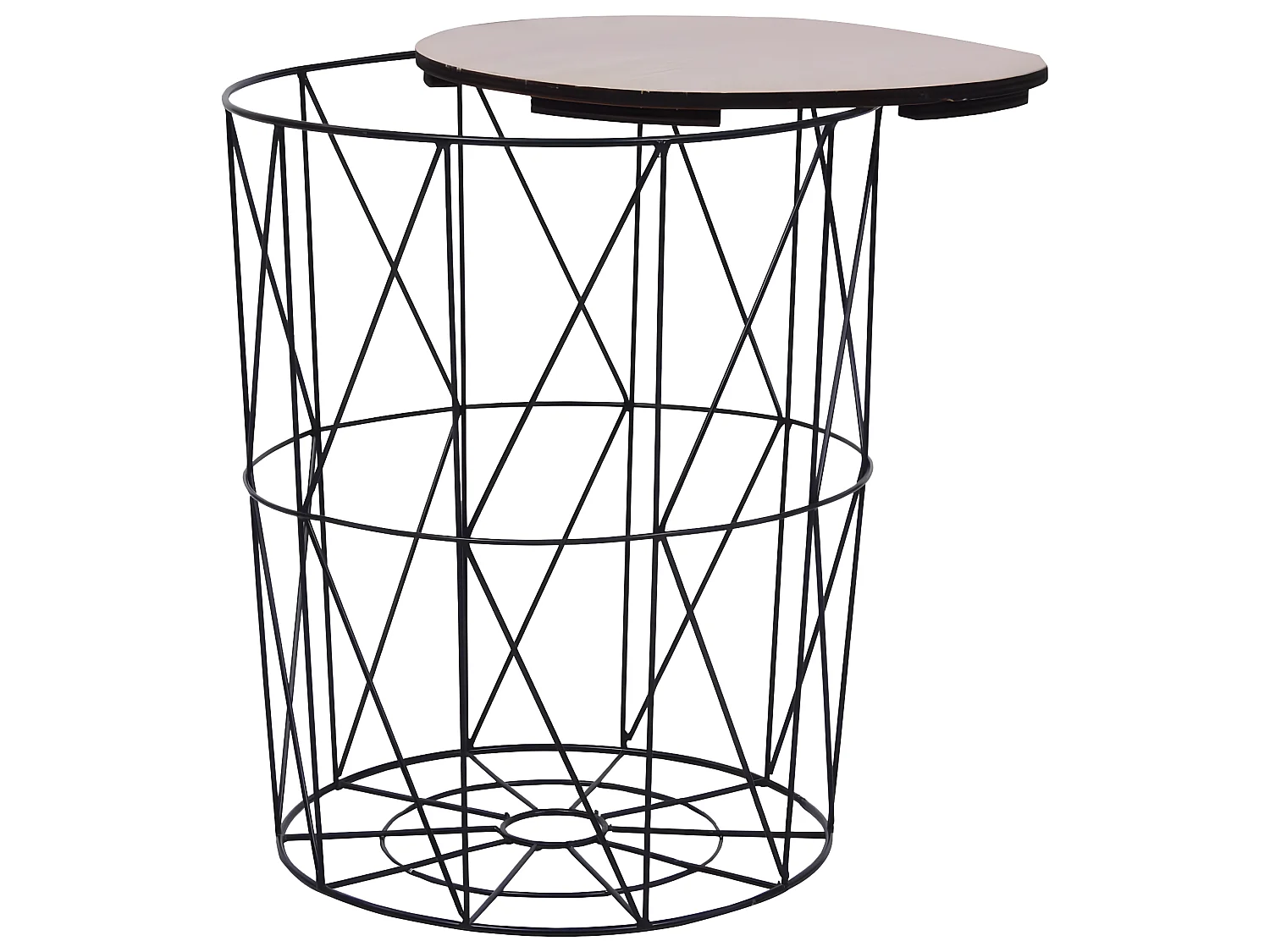 Table basse 3 pcs Noir
