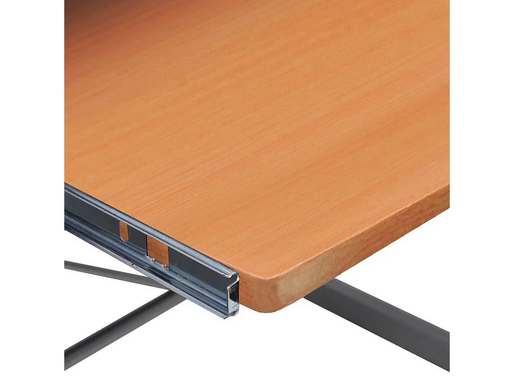 Eck-Computertisch Braun 132x112x99 cm Holzwerkstoff