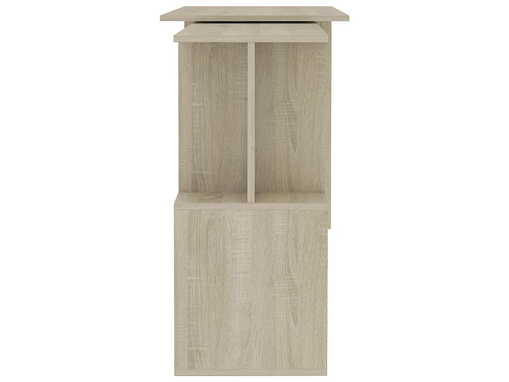 Bureau d'angle Chêne sonoma 200x50x76 cm Bois d’ingénierie
