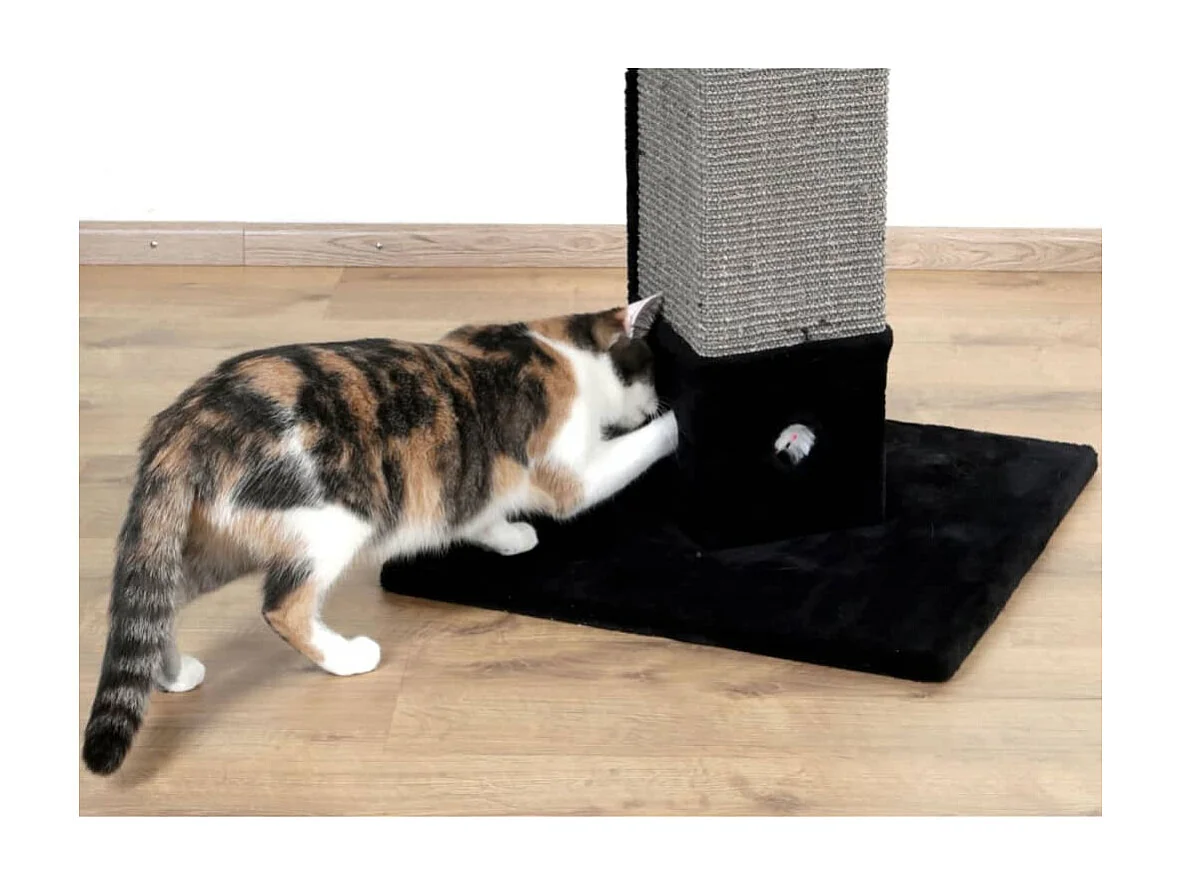 Arbre à chat 4-Corner 80 cm Noir