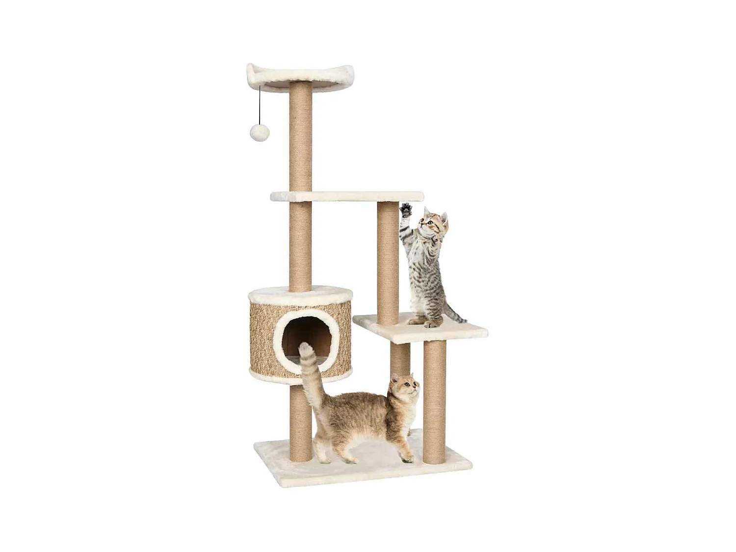 Arbre à chat avec griffoirs 123 cm Herbiers marins