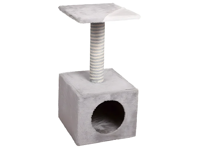 Kratzbaum Cary Grau 30x30x61 cm