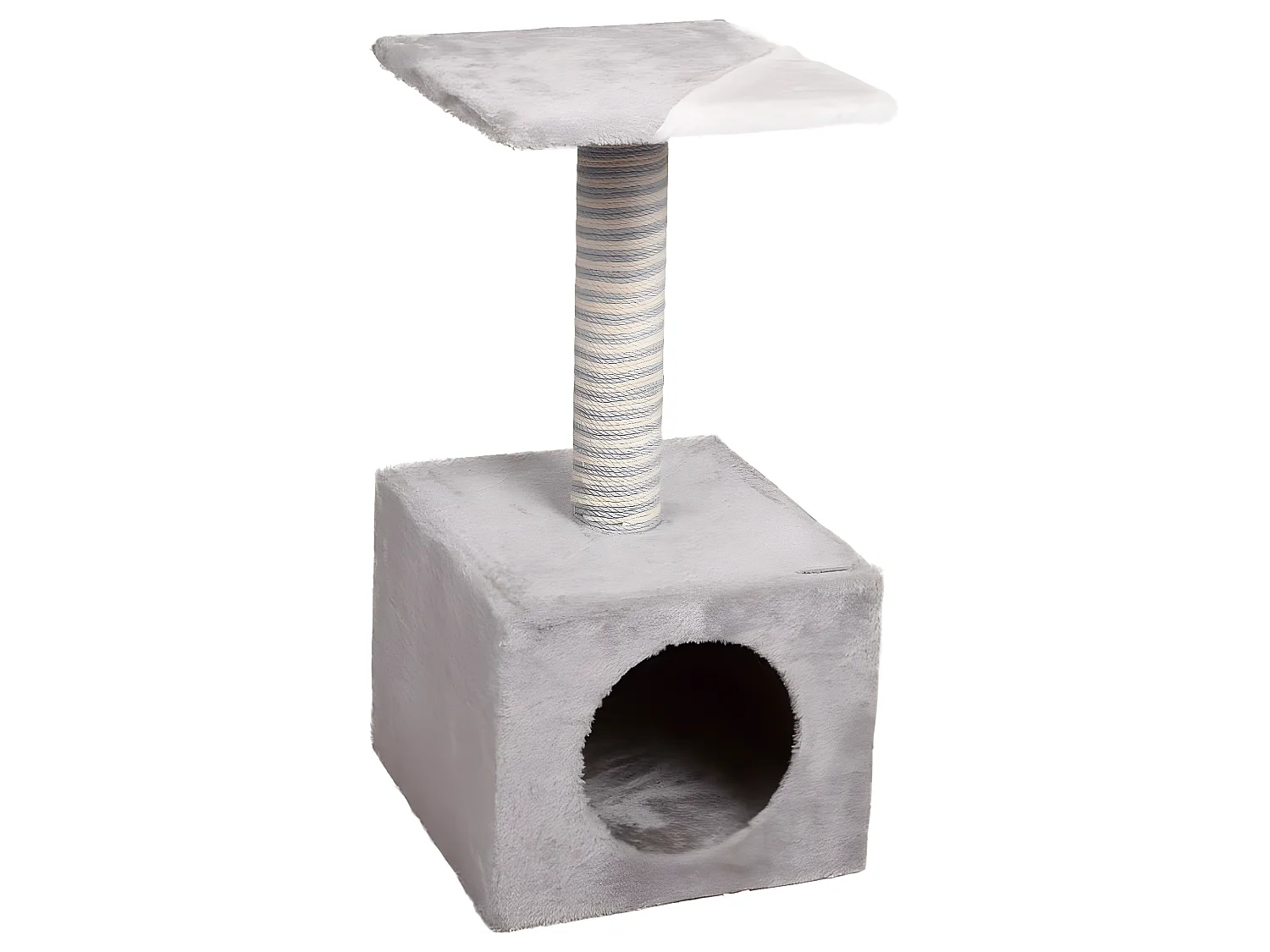 Arbre à chat Cary Gris 30x30x61 cm