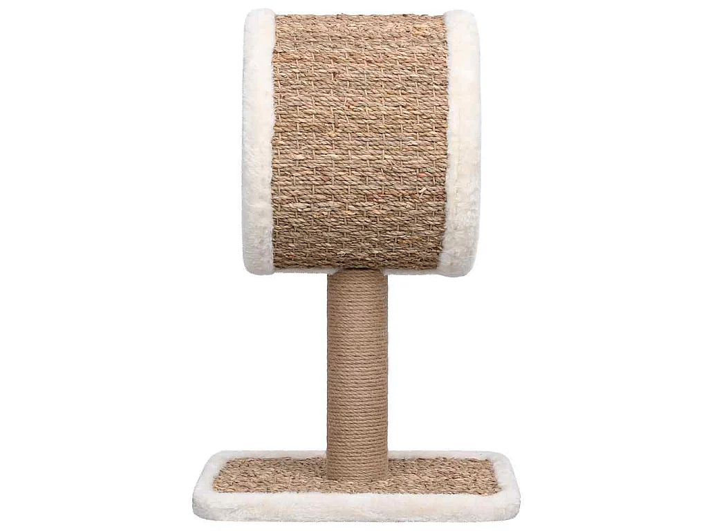 Kattenmeubel met tunnel en speeltje 56 cm zeegras