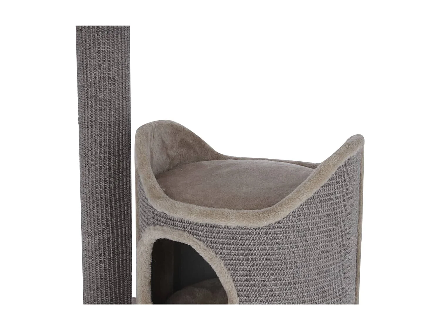 Arbre à chat Tiana 130 cm Gris