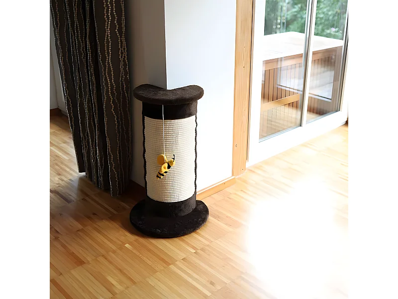 Kratzsäule Corner 58 cm Braun